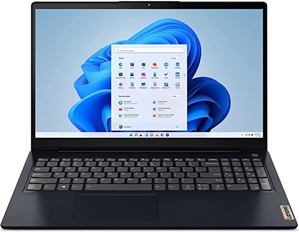 Lenovo Ideapad 3 Laptop Pantalla Fhd De 15.6" Amd Ryzen 5 5500U 8Gb De Ram 512Gb De Almacenamiento Gráficos Amd Radeon 7 Windows 11 Home Abyss Blue 82KU0100US