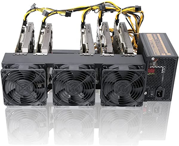 Huaxucheng Btc-X79-5 - Placa Base Para Máquina De Minería 5 Ranuras Gráficas Pci-E 3.0 Con 4 Gb Ddr3 128 Gb Msata Soporte 3060 Gpu Mining Rig