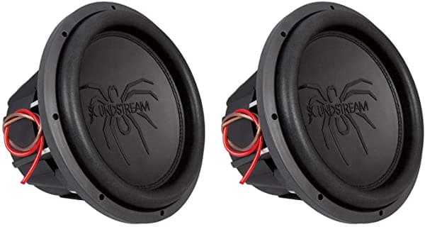 Soundstream T5.124 Tarantula T5 12 Pulgadas 2000W Max 4 Ohm Dvc Subwoofer (Paquete De 2)