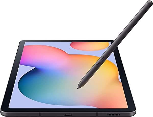 Samsung Galaxy Tab S6 Lite 10.4 '' (2000 X 1200) Wifi Tablet Bundle Exynos 9610 4Gb Ram 64Gb De Almacenamiento Bluetooth Cámara Frontal Y Trasera Android 10 S Pen Cubierta De La Tableta Mazepoly 128Gb Sd Y Tipo C Cable S6-MP