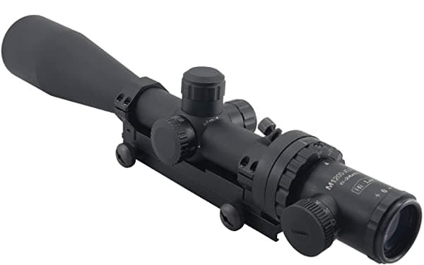 Hi-Lux Optics M1200 Arte Alcance Con Retículo Iluminado Verde M1200-XLR