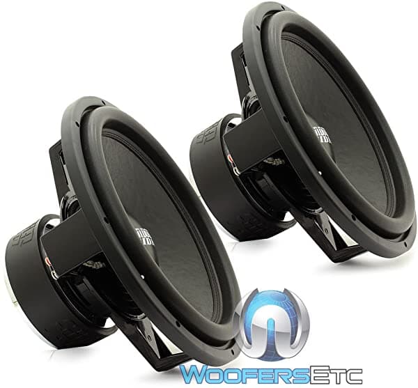 Par Sundown Audio Sa-15 Rev.3 D4 15" 1500 Vatios Dual 4-Ohm Sa Series Subwoofers Par (2) SA-15 Rev.3 D4