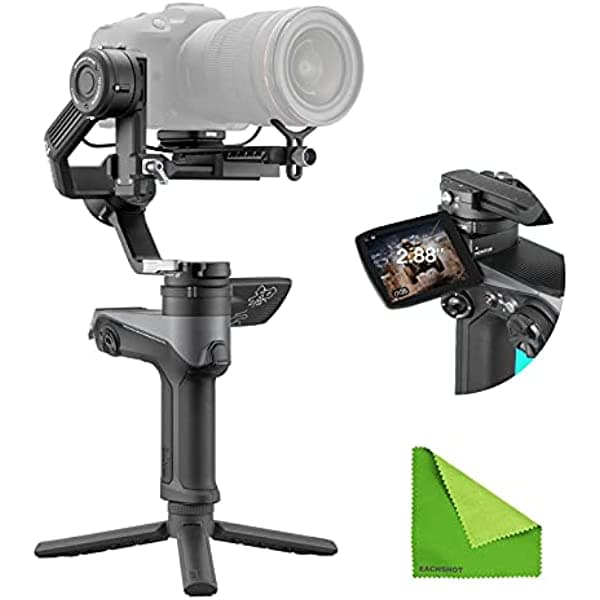 Zhiyun Weebill 2 - Estabilizador Gimbal Para Cámaras DSLR / Estabilizador de Video Profesional de Mano Sin Espejo de 3 Ejes Para Sony Nikon Canon Fuji Olympus Panasonic Lumix Blackmagic 6K 4K S 2021 Nuevo WB2 Zhiyun Weebill 2 Gimbal Stabilizer