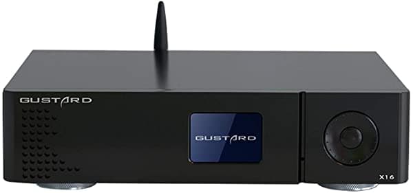 Gustard Dac-X16 2 Es9068As Dac Bluetooth 5.0 Ldac Xmos Xu216 Dsd512 768 Khz Iis Balanced Full Decodificador (Negro) A90