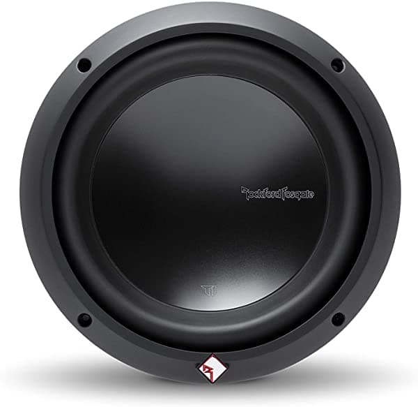 Rockford Fosgate Power 10" Potencia De 600 Vatios Subwoofer Negro T1D210