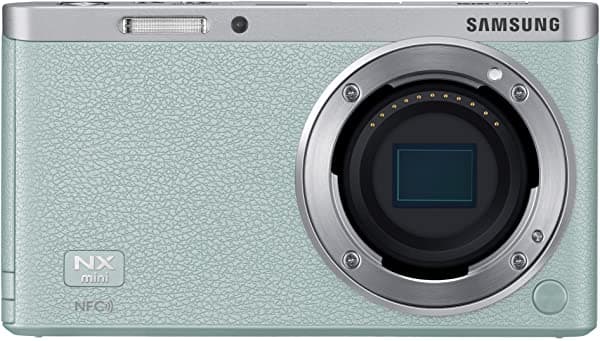 Samsung Electronics NX Mini EV-NXF1ZZB2KUS Cámara Inalámbrica Smart de Sistema Compacto 20.5MP 2.96 Pulgadas y 9-27 mm f/3.5-5.6 ED OIS Mint