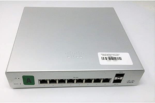 CISCO DESIGNED Meraki Ms220-8P L2 Apagador Poe De 124 W Y 8 Puertos Gige Con Almacenamiento En La Nube