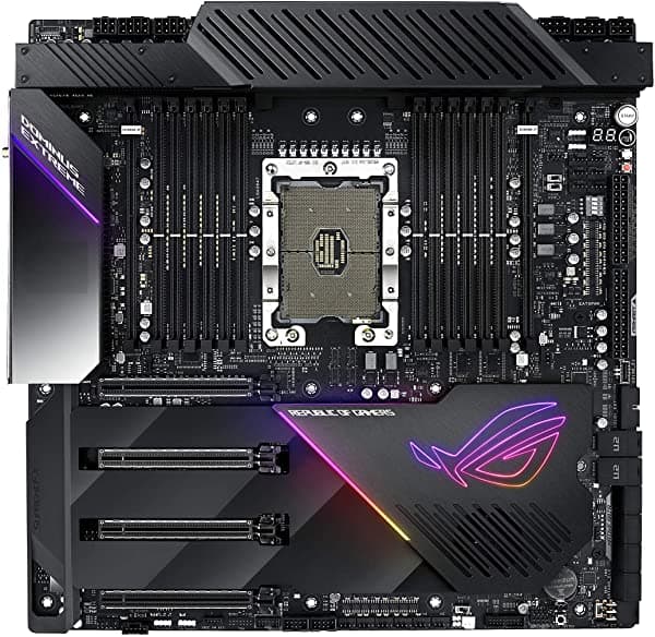 Asus Rog Dominus Extreme Intel Lga 3647 Xeon W-3175X C621 12 Dimm Ddr4 M.2 U.2 Eeb Rendición Motor De Placa Base Aquantia 10G Lan Usb 3.1 A Ped 90MB1020-M0EAY0