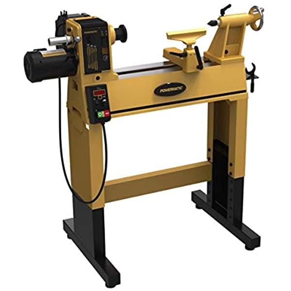 Powermatic Pm2014 Torno De Carpintería De 14 X 20 Pulgadas Con Soporte 1 Ph 120 V (1792014K)