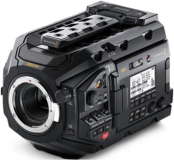Blackmagic Design Ursa Mini Pro 4.6K G2 Carda De Memoria De Camcord Cfast 2.0 Sd 10.2 Cm 4In Lcd Manual Véqucorder Negro BM-CINEURSAMUPRO46KG2