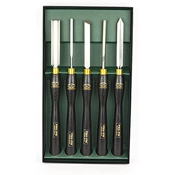 Crown 280Pm - Juego De 5 Piezas De Tallas Para Madera En Polvo Pro-Pm