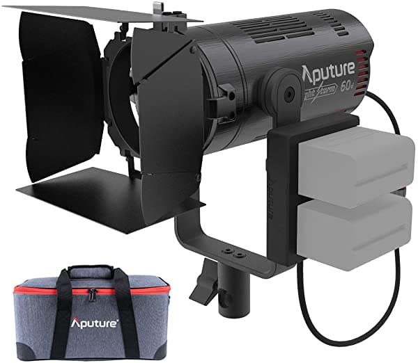 Aputure Luz Storm 60D 60W Video De Led Ajustable De Luz De Luz De Día Luz Cri 96+ Tlci 98+ 50000Lux 1M Soporte Control De Aplicación Incorporado 8 Ilu