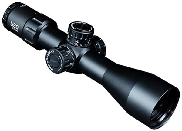 U.S. Optics Us Optics 3-12X544Mm 30 Mm Tube Retícula Mhr Ffp No Iluminada Elevation Y Windage Ceroing Pandilla 1 Ajustes De 10 Mil Ts-12X-Mhr Negro