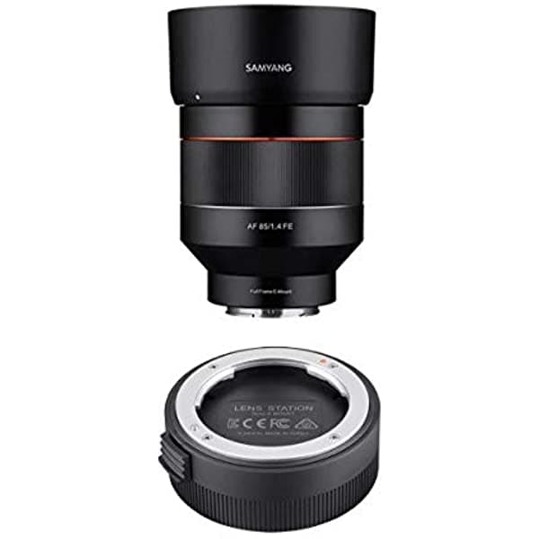 Samyang 85 mm f/1.4 Lente con Enfoque Automático Sony E-Mount Lens Station Sony E Sony E AF