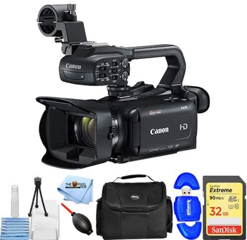 Pixel Hub Canon Xa11 - Videocámara Compacta Full Hd Con Hdmi Y Salida Compuesta (Pal) Paquete Esencial Con Ssd Extremo De 32 Gb Lector De Tarjetas De Memoria Bolsa De Dispositivos Soplador Paño De Microfibra Y Kit De Limpieza CNXA11PAL1