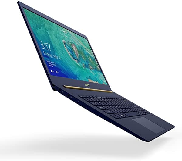 Acer Swift 5 14" Full Hd Touch 8ª Generación Intel Core I7-8550U 16Gb Lpddr3 512Gb Ssd Windows 10 Sf514-52T-82Wq