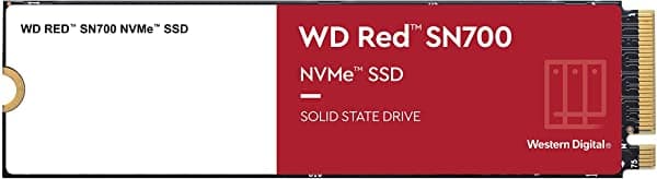 Western Digital Ssd Interna De Estado Sólido Ssd Sn700 Nvme De 4 Tb Wd Red Para Dispositivos Nas - Gen3 Pcie M.2 2280 Hasta 3400 Mb/S - Wds400T1R0C