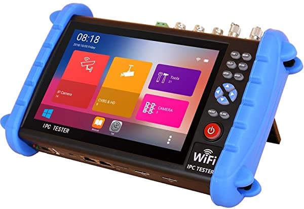YIMEIDIRECT IPCX-ACTHSRNVO Tester CCTV Pro 7" Táctil IP+Analógico+TVI+CVI+AHD+SDI/HDMI/Cable TDR/Descubrimiento IP/OPM/VFL
