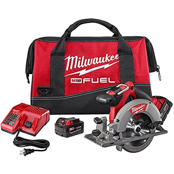 Milwaukee 2730-22 M18 Fuel 6 1 2 Circ Saw 2 Bat Kit