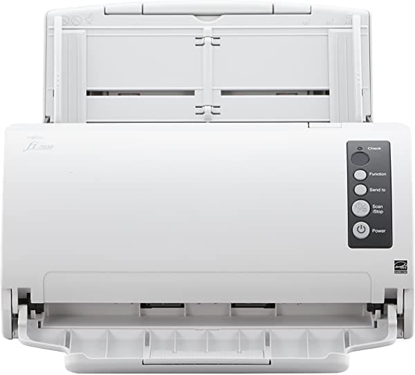 Fujitsu Fi-7030 - Escáner De Documentos A Color (Adf 600 X 600 Dpi A4 27 Ppm 54 Ipm) Color Blanco PA03750-B001
