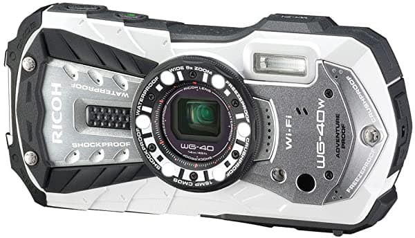 Ricoh Impermeable Cámara Digital Ricoh Wg-40 (Japón Import-No Warranty) Color Blanco 4687