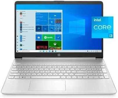 Hp Portátil De 156 Pulgadas Intel Core I3-1115G4 De 11ª Generación Ram Ddr4 De 8 Gb Ssd De 256 Gb Hdmi Cámara Web Wi-Fi Bluetooth Windows 10 Home Plata Natural Accesorios Con Md 15-dy2091wm
