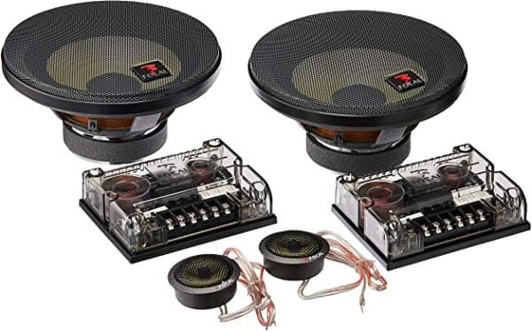 Focal Kit165Kr 6-1 2 165 Mm Componente De Audio De Automóviles De Dos Vías Parlante Sistema