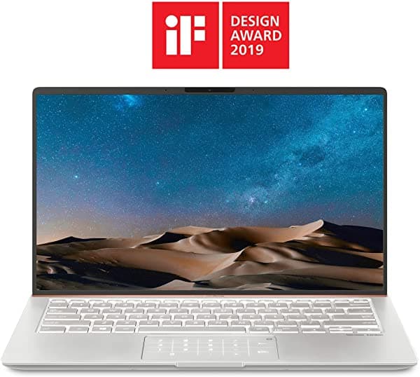 Asus Zenbook 14 Ultra Slim Laptop 14" Full Hd Nanoedge Bisel Intel Core I5-8265U 8Gb Ram 256Gb Pcie Ssd Retroiluminado Kb Numberpad Windows 10 Pro - Ux433Fa-Xh54 Icicle Silver