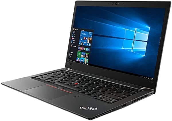 Lenovo Thinkpad T480S Windows 10 Pro Laptop - Intel Core I7-8650U 16 Gb Ram 500 Gb Ssd 14" Ips Fhd (1920 X 1080) Pantalla Mate Lector De Huellas Digitales Color Negro