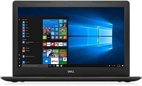 Notebook Dell Inspiron 15 de 15.6" AMD A9-9425 hasta 3.7 GHz 8 GB DDR4 RAM 256 GB PCIe SSD 802.11ac WiFi Bluetooth 4.1 Webcam USB 3.1 HDMI Trabajo Remoto Negro Windows 10 iPuzzle Mouse Pad 15 3000