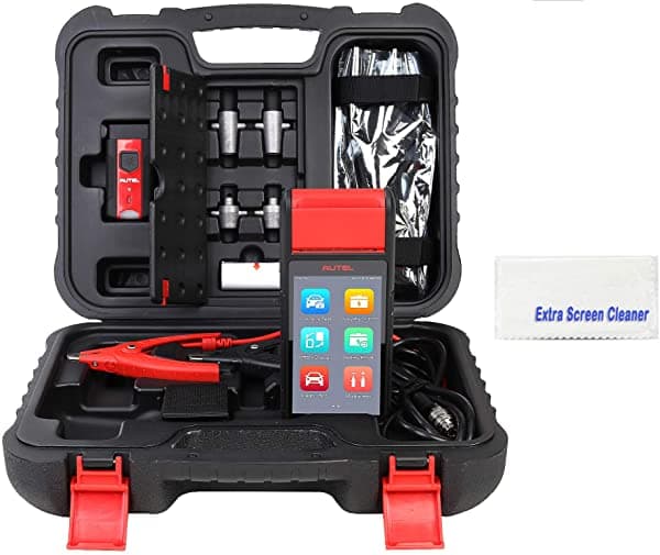 Autel Maxibas Bt608 Más Pantalla Adicional Limpio Limpieza Inteligente Bateria Salud Capacidad De Arranque En Frío Sistema Diagnóstico Leer Códigos Cl