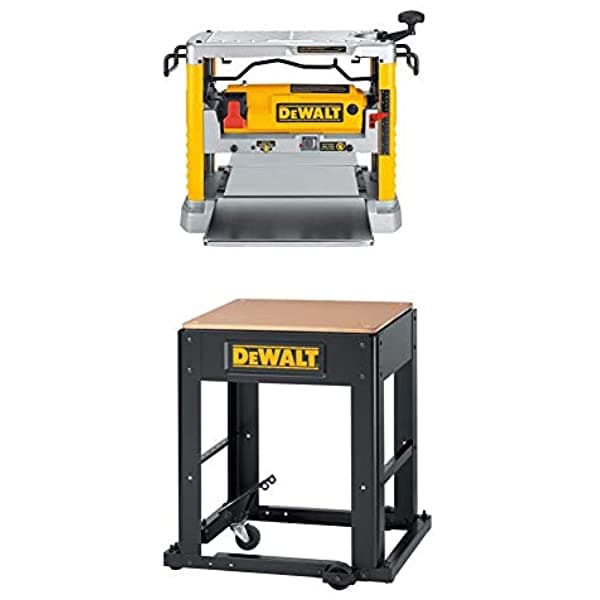 DEWALT DW734 Cepillo de Banco 15 Amperes 12-1/2 Pulgadas con Base Móvil Integrada