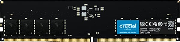 Crucial Ram 32Gb Ddr5 4800Mhz Cl40 Memoria De Escritorio Ct32G48C40U5
