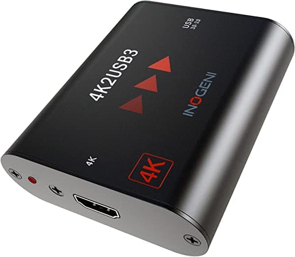 4K Hdmi Usb 3.0 Video Profesional Y Dispositivo De Captura De Audio 4K2Usb3 Por Inogeni Plug'N Sube 60 Fps Compatibles Con Todas Las Aplicaciones Sist