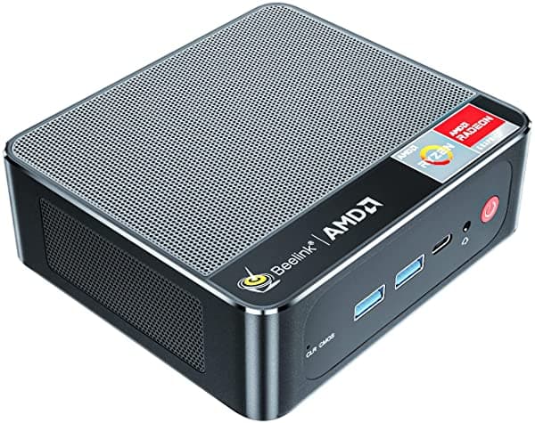 Beelink Ser6 Mini Pc Amd Ryzen 7 6800H (6Nm 8C/16T) Hasta 4.7Ghz Amd Radeon 680M 12Core 2.2Ghz 32G Ddr5 4800Mhz+500G M.2 Pcle4.0 Ssd 4K 60Hz Triple Display Wifi6/Bt5.2/Lan 2. 5G/ Mini Computadoras De Juego