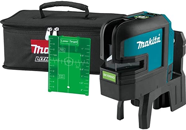 Makita Sk106Gdz 12V Cxt Auto-Nivel Transversal 4 Pt. Láser Verde