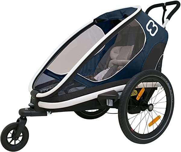 Hamax Outback One Seat Reclinando El Remolque De Bicicleta Infantil Multideportiva + Rueda Del Corredor De Jogger Se Vende Por Separado A Pedid HAM40007P