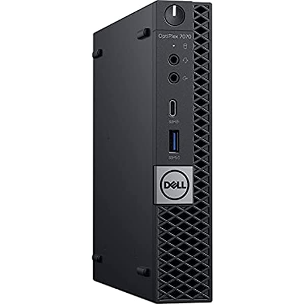 Computadora de Escritorio Dell OptiPlex 3070 SFF Factor de Forma Reducido - Intel Hexa-Core i5-9500 Hasta 4.4 GHz (supera al i7-7700T), 8 GB DDR4 RAM, 1 TB HDD, DVDRW, USB 3.0, Windows 10 Pro