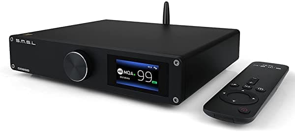 Dilvpoetry Smsl Do200 Mqa Dac Xu216 Es9068As Opa1612 Decodificador Equilibrado Bluetooth5.0/Usb Opt/Coaxial/I2S/Aes/Ebu Entrada Rca/Xlr Salida Dsd512 32Bit/768Khz Audio De Escritorio Dac Con Control Remoto