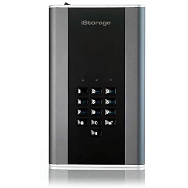 Istorage Diskashur Dt2 256 Bit 10Tb Usb 3.1 Descripción Dura Segura El Disco Duro De Escritorio Es Dt2-256-10000-C-G 183005