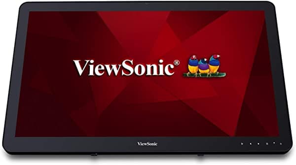 Viewsonic Vsd243-Bka-Us0 24 Pulgadas 1080P 10-Point Touch Smart Digital Display Con Bluetooth Dual Band Wi-Fi Y Android Oreo 8.1 Os
