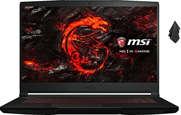 Laptop Para Juegos Msi Gf63 De Alta Calidad Pantalla Fhd De Bisel Delgado De 15.6 Pulgadas Intel Quad-Core I5-10300H De 10ª Generación 16 Gb De Ram Ssd De 1 Tb Geforce Gtx 1650 4Gb Teclado Retroiluminado Windows 10
