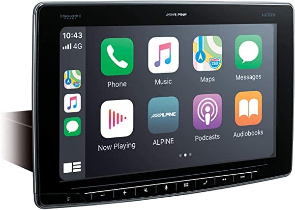 Alpine iLX-F411 1-DIN 11 Receptor Multimedia Digital Sin Mech Halo