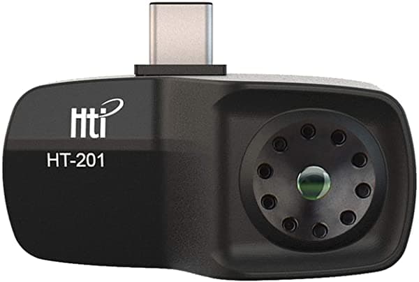 Hti-Xintai Cámara De Imágenes Térmicas De Alta Resolución Para Teléfonos Inteligentes Android Usb Tipo C Color Negro 201