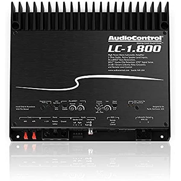Audiocontrol Lc-1.800 Monoblock 800W Rms Amplificador Accubass LC-1.800 (UPC 851523007386)