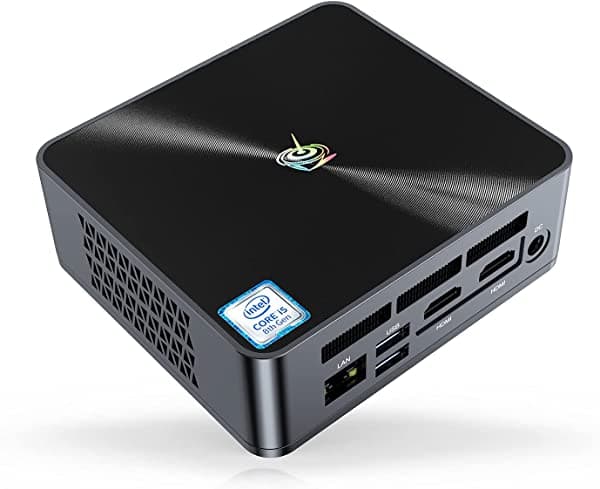 Beelink Mini Pc 4 Núcleos Octavo Intel Core I5 8279U Up 4.1Ghz 16Gb Ddr4 Ram 512Gb Nvme M.2 Ssd Mini Desktop Computadora Win 10 Pro Soporte 4K Dual Hdmi Beelink SEI8 mini pc Intel core i5-8279U