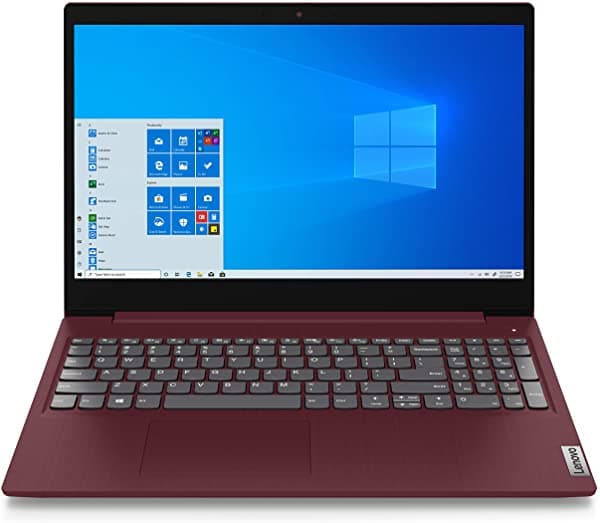Lenovo Ideapad 3 2020 15.6" Fhd Led Retroiluminado Pantalla Antirreflejo Intel Core I5-1035G1 Procesador De Cuatro Núcleos 8Gb Ddr4 Ram 256Gb Ssd Hdmi Webcam 802.11Ac Bluetooth Windows 10 Rojo Cereza 81WE00L5