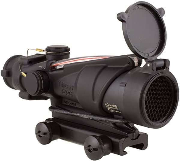 Trijicon Ta31Rco-M150Cp Acog 4X32 Bac Rifle Óptico Con Retícula De Cheurón Roja