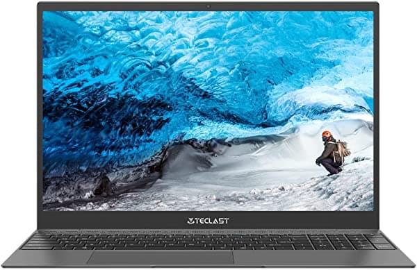Teclast Laptop F15 Plus2 De 15.6 Pulgadas Con Windows 10 (Compatible Con Windows 11) Procesador Intel N4120 De Hasta 2.6 Ghz Laptops De 8 Gb De Ram Ssd De 256 Gb 1920 X 1080Fhd Wifi 2.4G+5G Bt4.2 Usb3.0 Tipo C Mini Hdmi 15.6" Laptop Computer Windows 10 Laptop