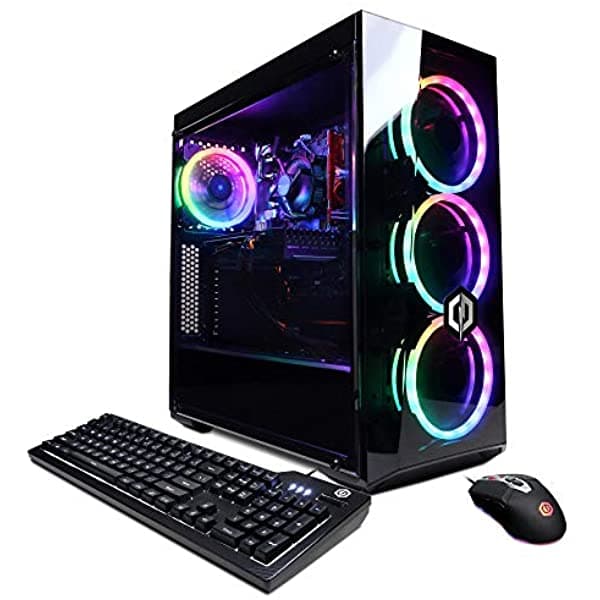 Cyberpowerpc Gamer Xtreme Vr Gaming Pc Intel Core I5-10400 2.9Ghz 8Gb Ddr4 Nvidia Geforce Rtx 2060 Super 8Gb 1Tb Pci-E Nvme Ssd Wifi Ready & Win 10 Home (Gxivr8480A3 Negro)